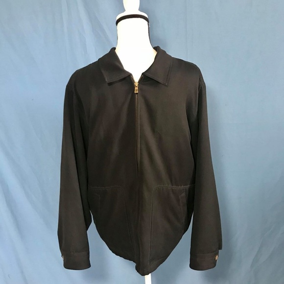 Tommy Bahama Other - Men's Tommy Bahama Silk Jacket Black